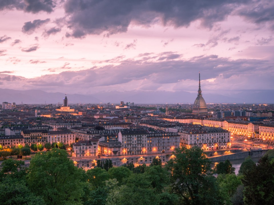 Torino paesaggio settore immobiliare